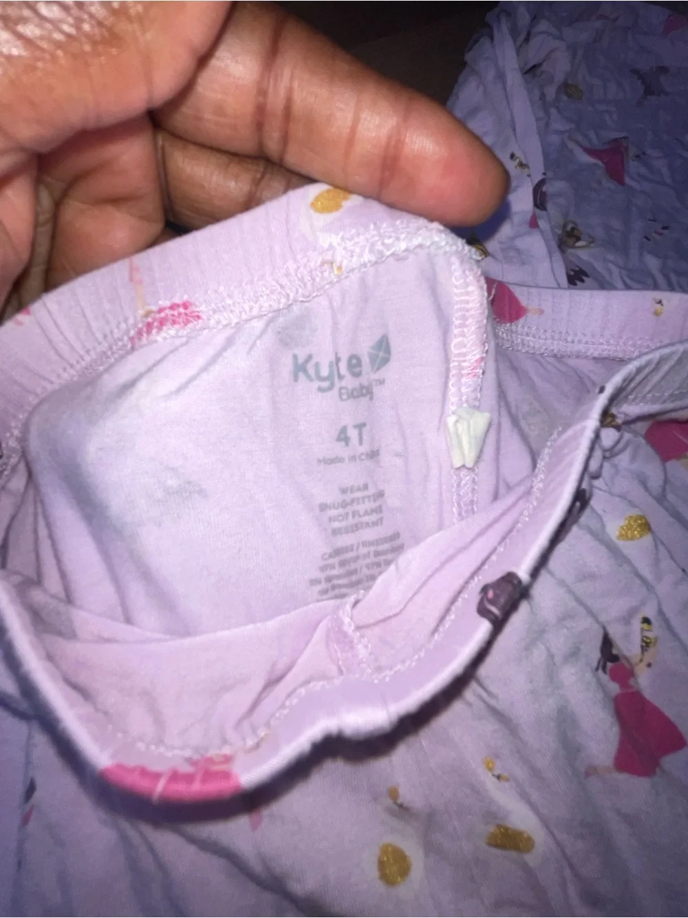 Kyte Baby Long Sleeve Pajama Set | Sugar Plum  4T